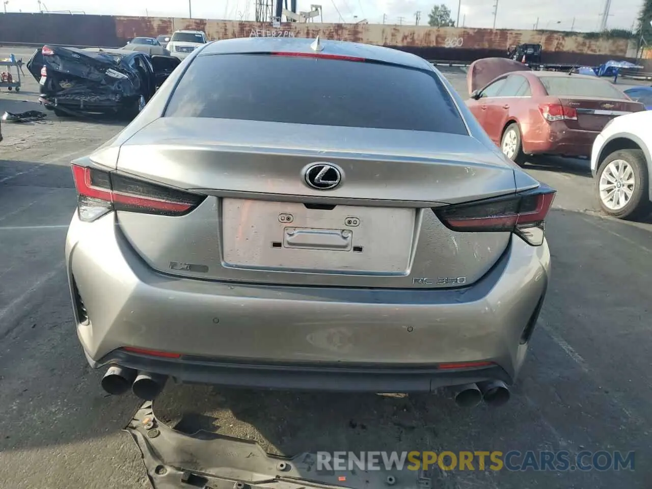 6 Photograph of a damaged car JTHHZ5BC7K5020361 LEXUS RX350 2019