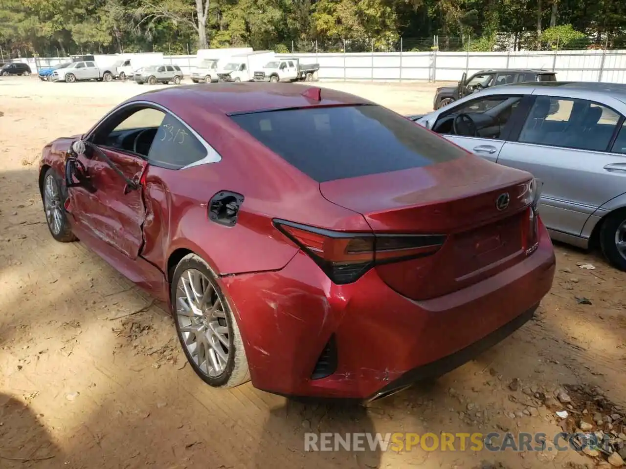 3 Photograph of a damaged car JTHHZ5BC7K5021011 LEXUS RX350 2019