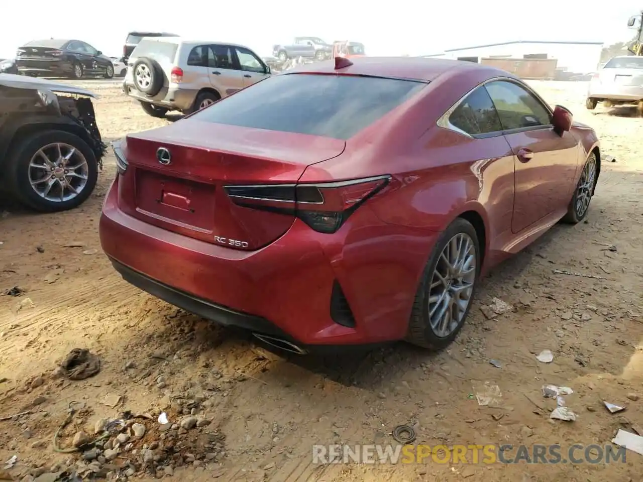 4 Photograph of a damaged car JTHHZ5BC7K5021011 LEXUS RX350 2019