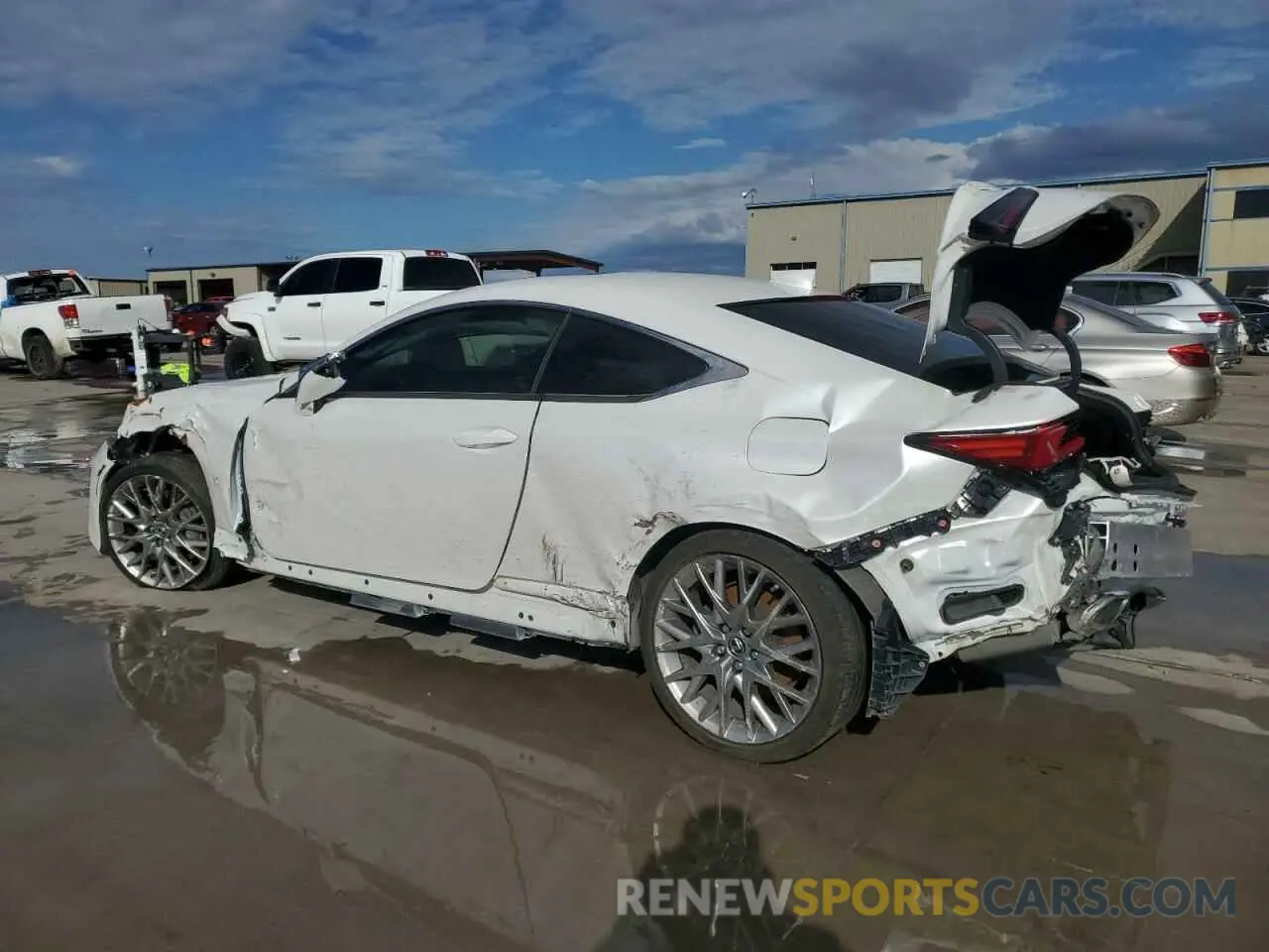 2 Photograph of a damaged car JTHHZ5BCXK5019804 LEXUS RX350 2019