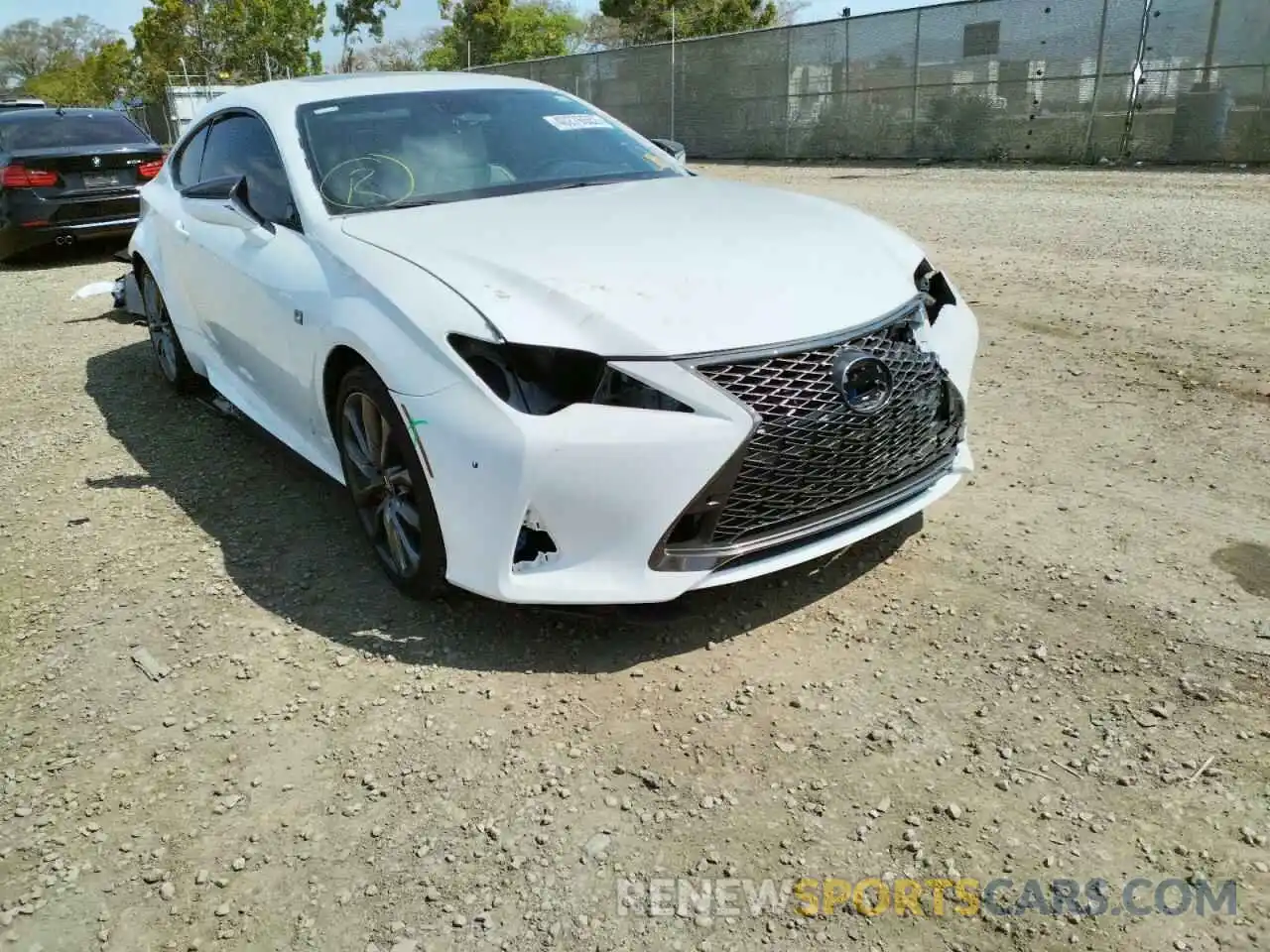 1 Photograph of a damaged car JTHHZ5BCXK5021570 LEXUS RX350 2019