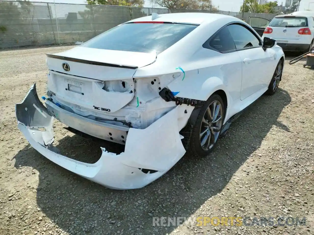 4 Photograph of a damaged car JTHHZ5BCXK5021570 LEXUS RX350 2019