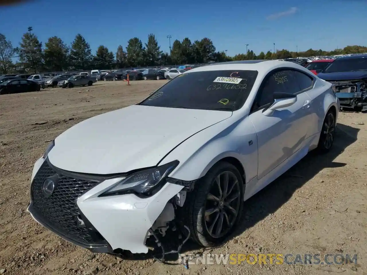 2 Photograph of a damaged car JTHSZ5BC0K5009465 LEXUS RX350 2019