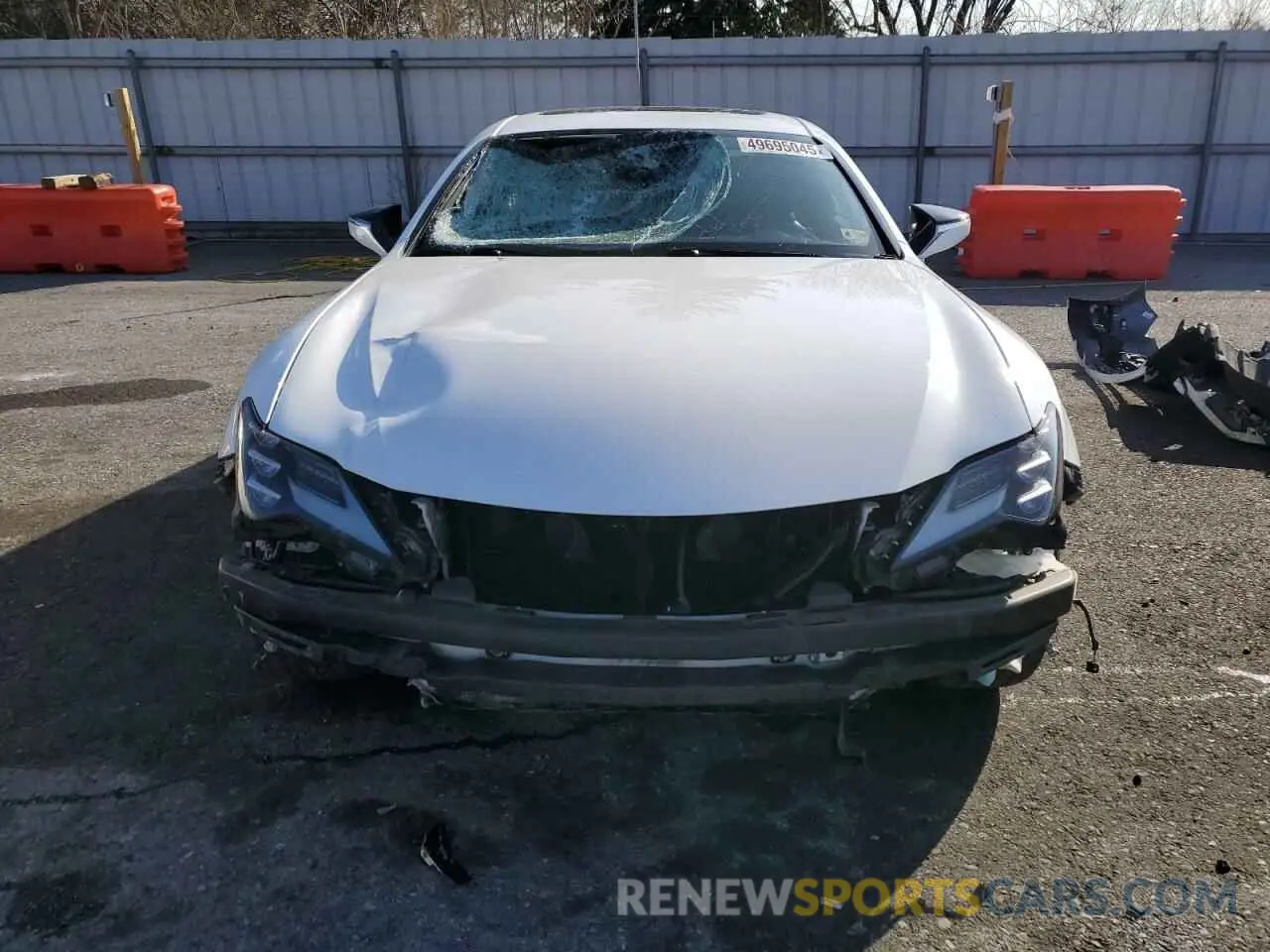 5 Photograph of a damaged car JTHSZ5BC2K5009113 LEXUS RX350 2019