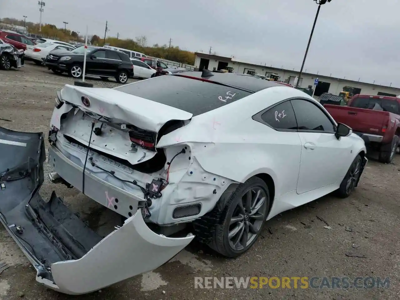 4 Photograph of a damaged car JTHSZ5BC2K5009578 LEXUS RX350 2019