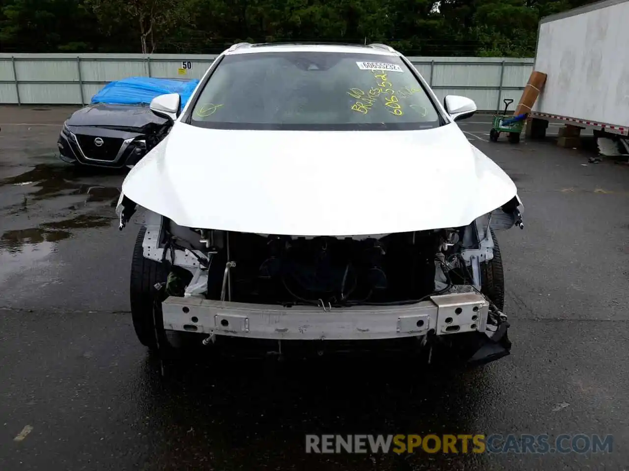 9 Photograph of a damaged car JTJBZMCA2K2040627 LEXUS RX350 2019