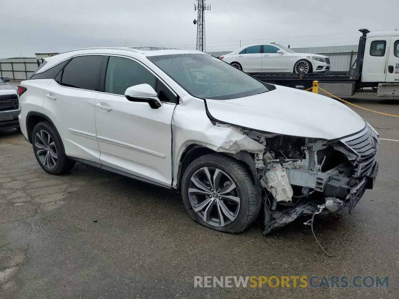 4 Photograph of a damaged car JTJBZMCA2K2040739 LEXUS RX350 2019