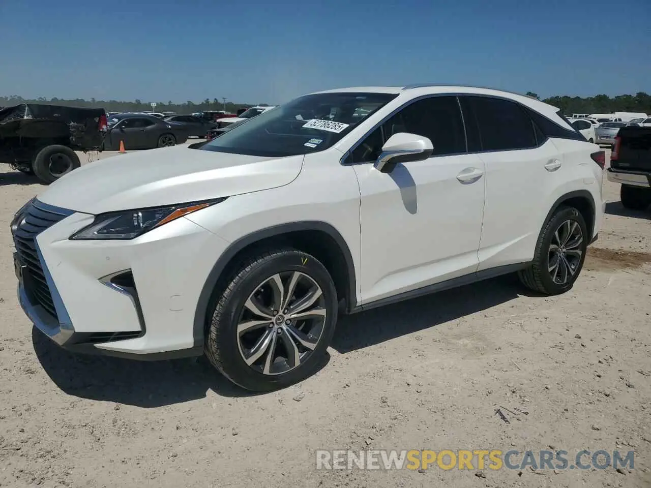 1 Photograph of a damaged car JTJBZMCA3K2038384 LEXUS RX350 2019