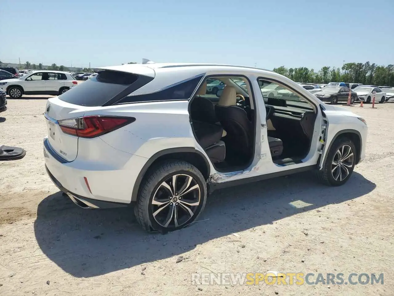 3 Photograph of a damaged car JTJBZMCA3K2038384 LEXUS RX350 2019