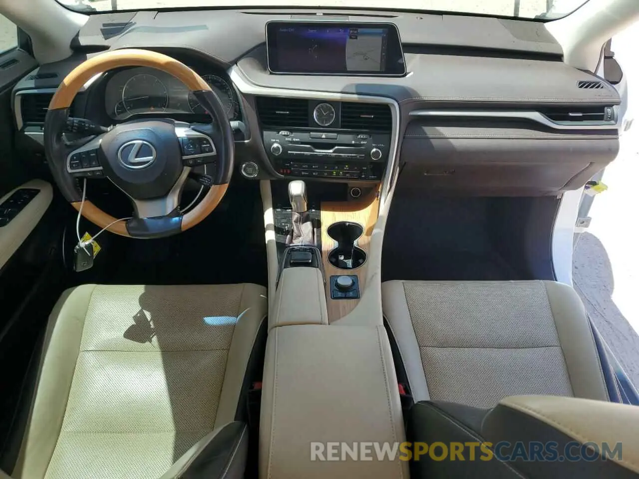 8 Photograph of a damaged car JTJBZMCA3K2038384 LEXUS RX350 2019