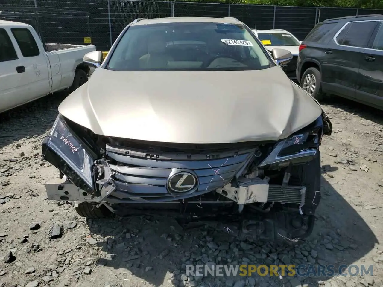 5 Photograph of a damaged car JTJBZMCA5K2041190 LEXUS RX350 2019