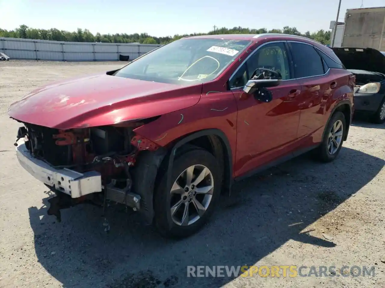 2 Photograph of a damaged car JTJBZMCA8K2040955 LEXUS RX350 2019