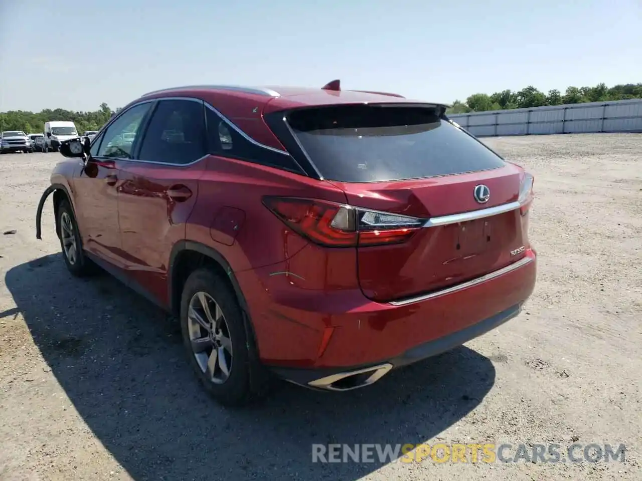 3 Photograph of a damaged car JTJBZMCA8K2040955 LEXUS RX350 2019