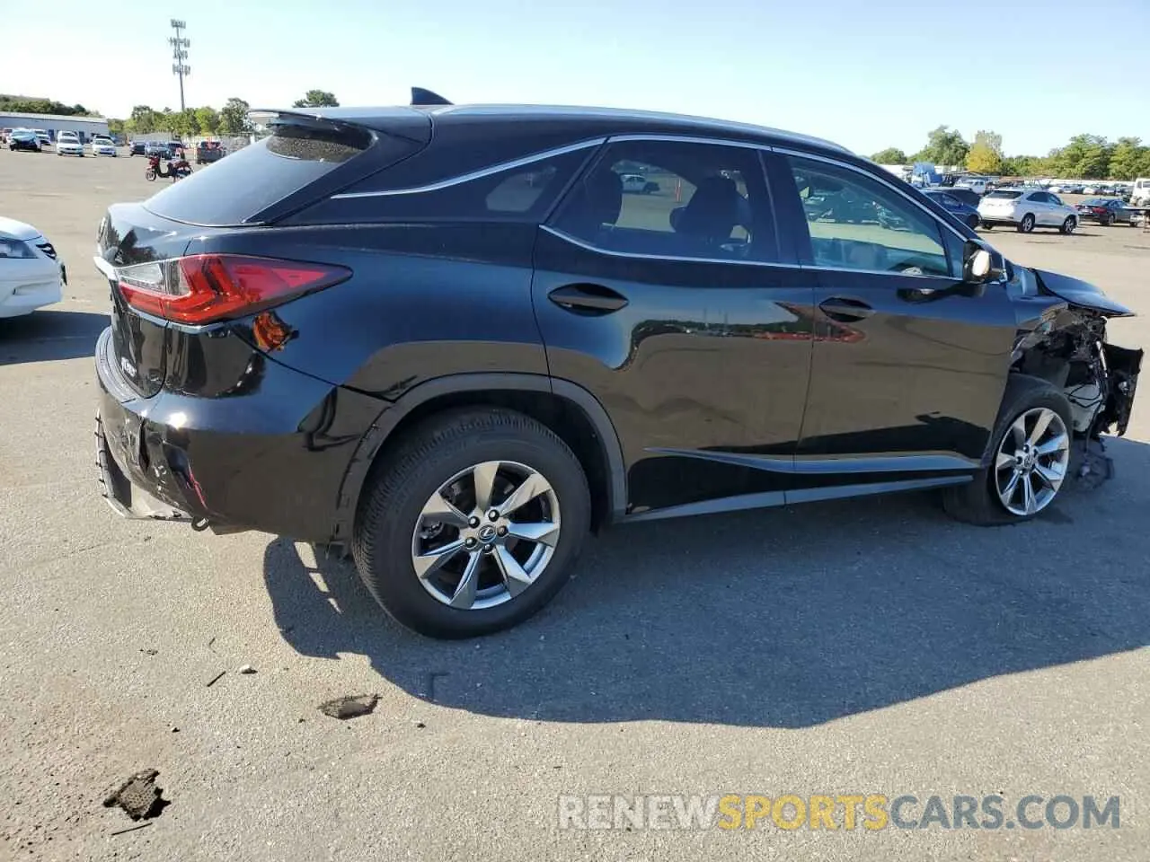 3 Photograph of a damaged car JTJBZMCA9K2042228 LEXUS RX350 2019