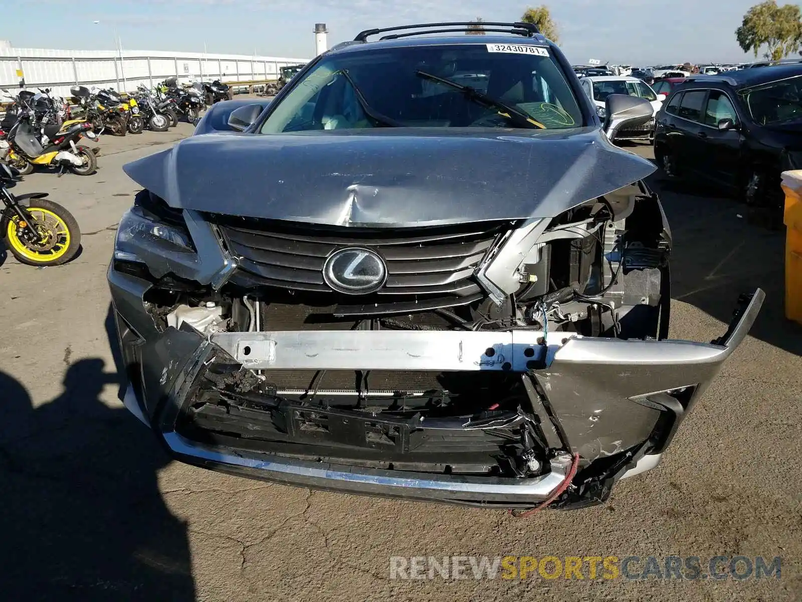 9 Photograph of a damaged car JTJDZKCA0K2020034 LEXUS RX350 2019