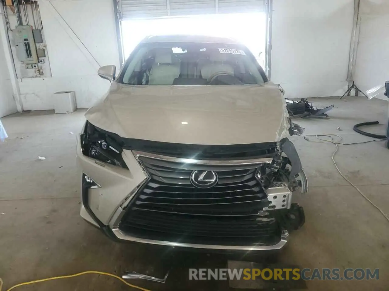 5 Photograph of a damaged car JTJDZKCA0K2020664 LEXUS RX350 2019