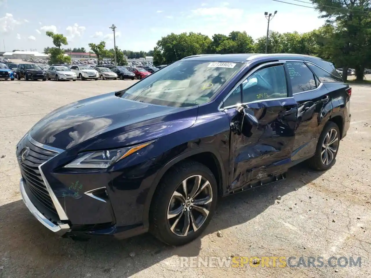 9 Photograph of a damaged car JTJDZKCA1K2015084 LEXUS RX350 2019