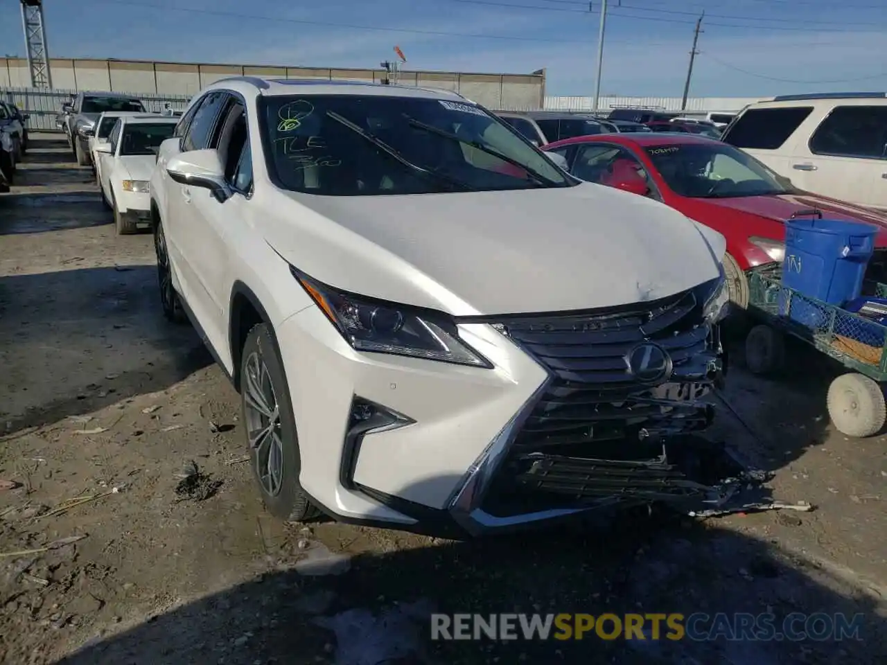 1 Photograph of a damaged car JTJDZKCA1K2019863 LEXUS RX350 2019