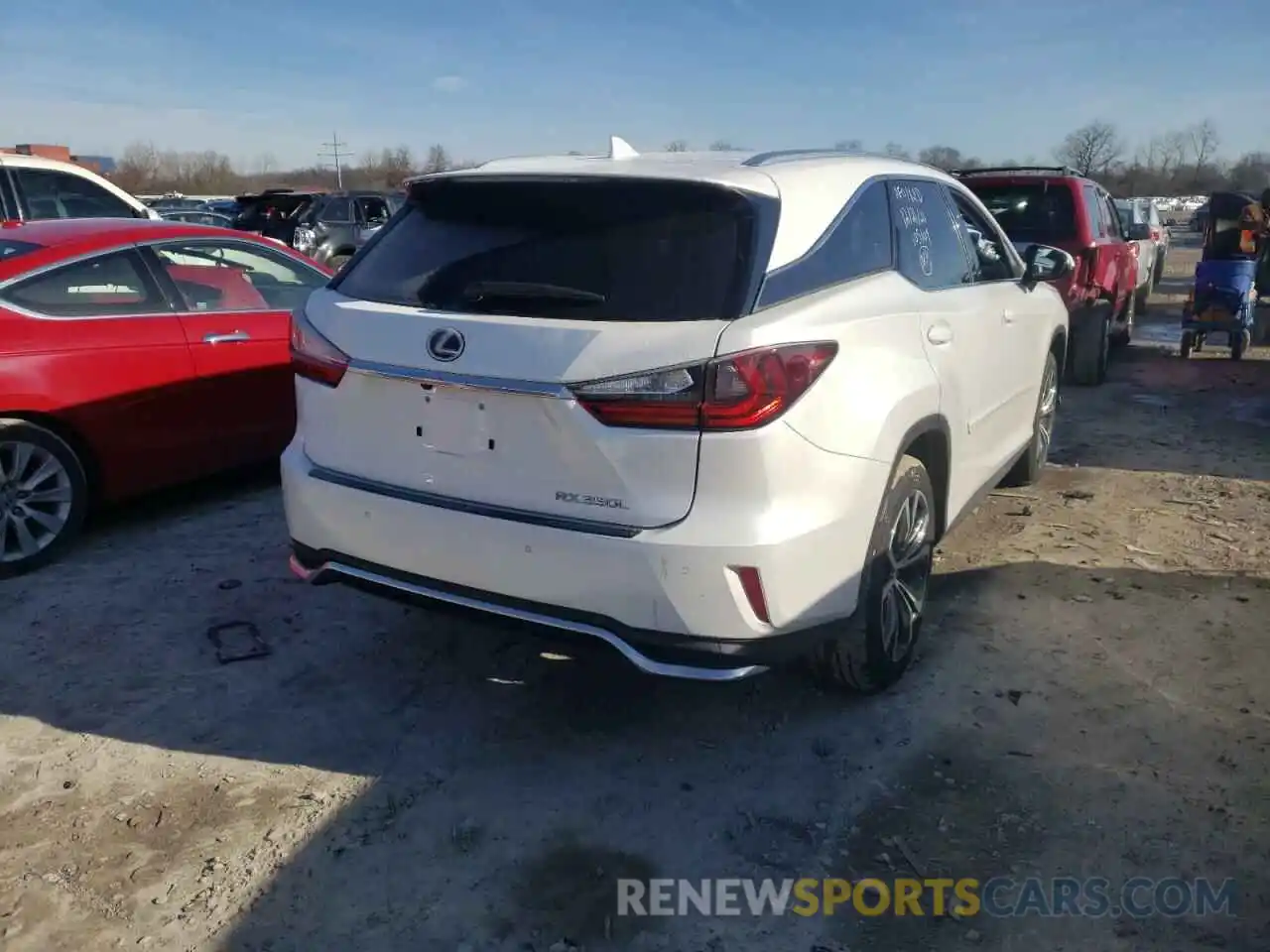 4 Photograph of a damaged car JTJDZKCA1K2019863 LEXUS RX350 2019