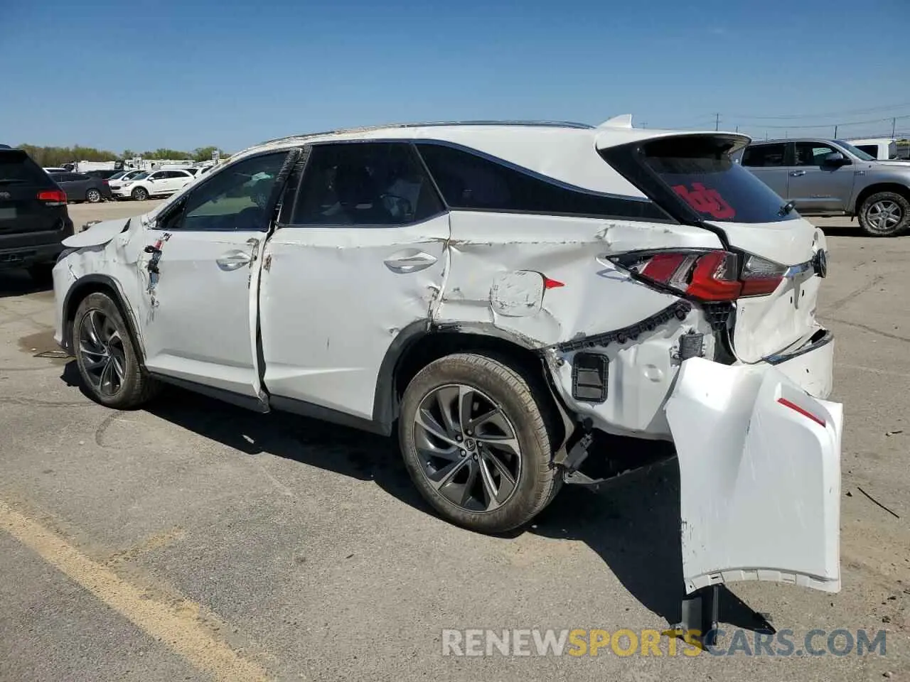 2 Photograph of a damaged car JTJDZKCA2K2016146 LEXUS RX350 2019