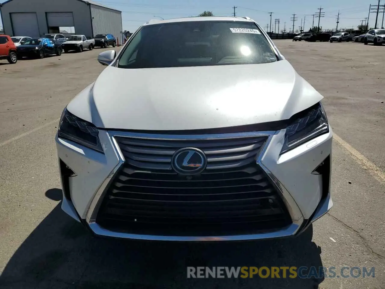 5 Photograph of a damaged car JTJDZKCA2K2016146 LEXUS RX350 2019