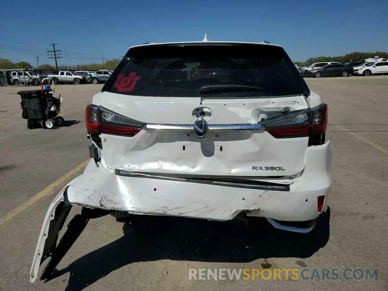 6 Photograph of a damaged car JTJDZKCA2K2016146 LEXUS RX350 2019