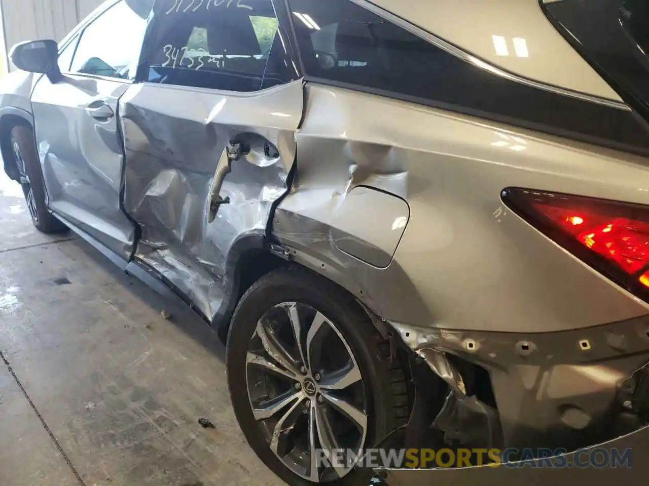 9 Photograph of a damaged car JTJDZKCA2K2021461 LEXUS RX350 2019