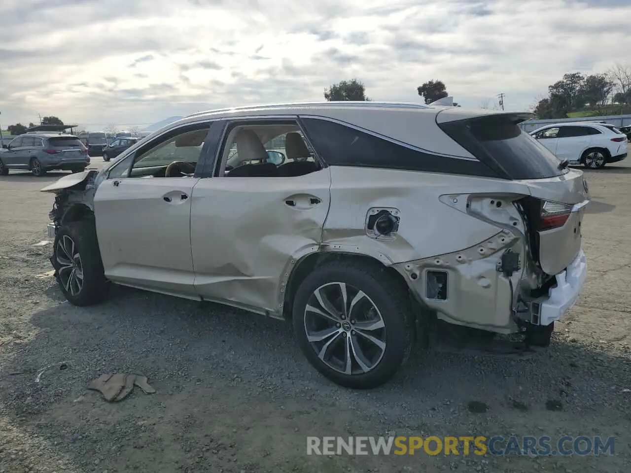 2 Photograph of a damaged car JTJDZKCA3K2020772 LEXUS RX350 2019