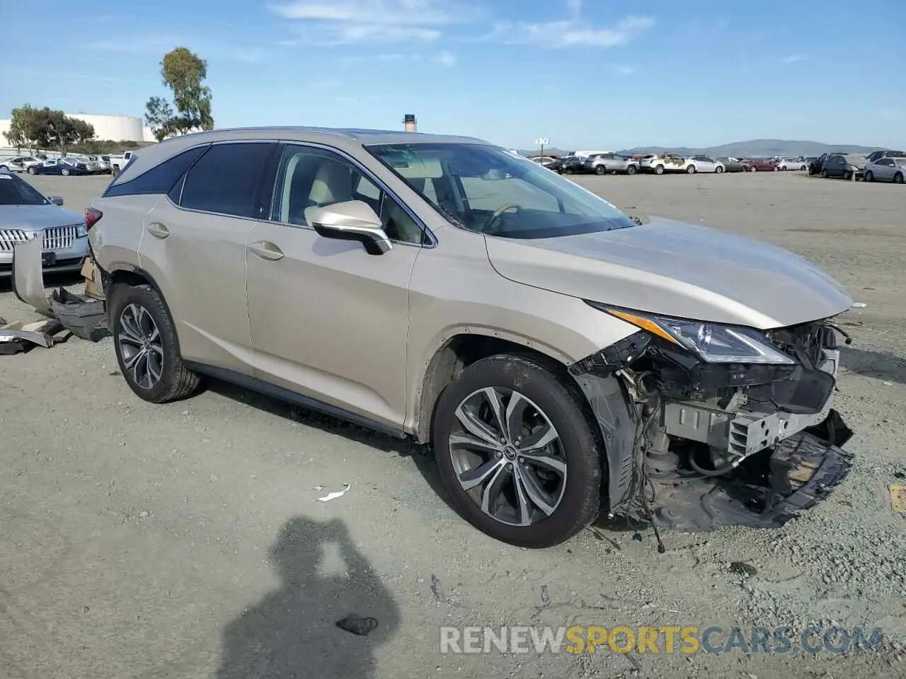 4 Photograph of a damaged car JTJDZKCA3K2020772 LEXUS RX350 2019