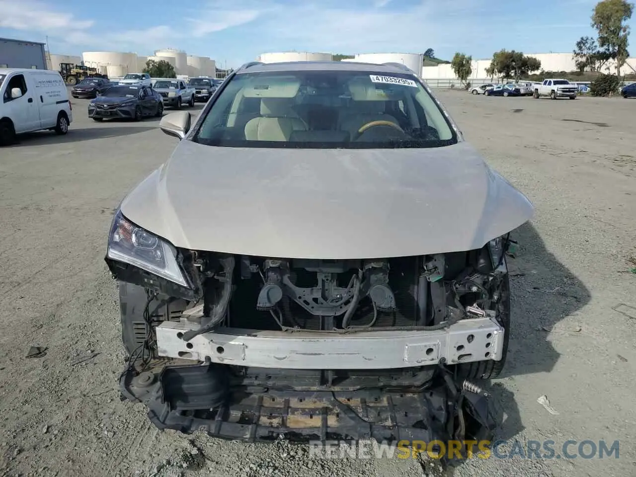 5 Photograph of a damaged car JTJDZKCA3K2020772 LEXUS RX350 2019