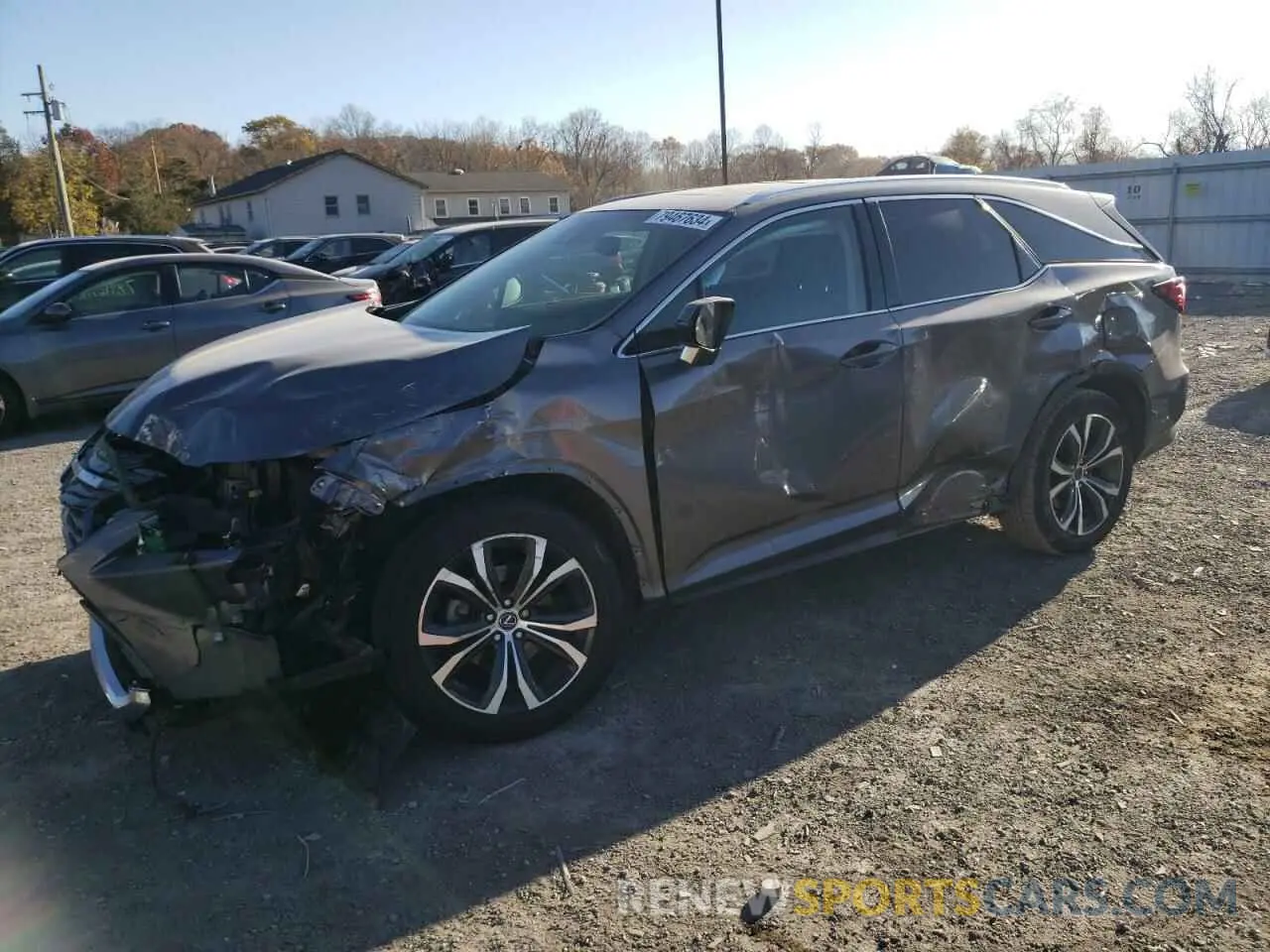 1 Photograph of a damaged car JTJDZKCA3K2020853 LEXUS RX350 2019