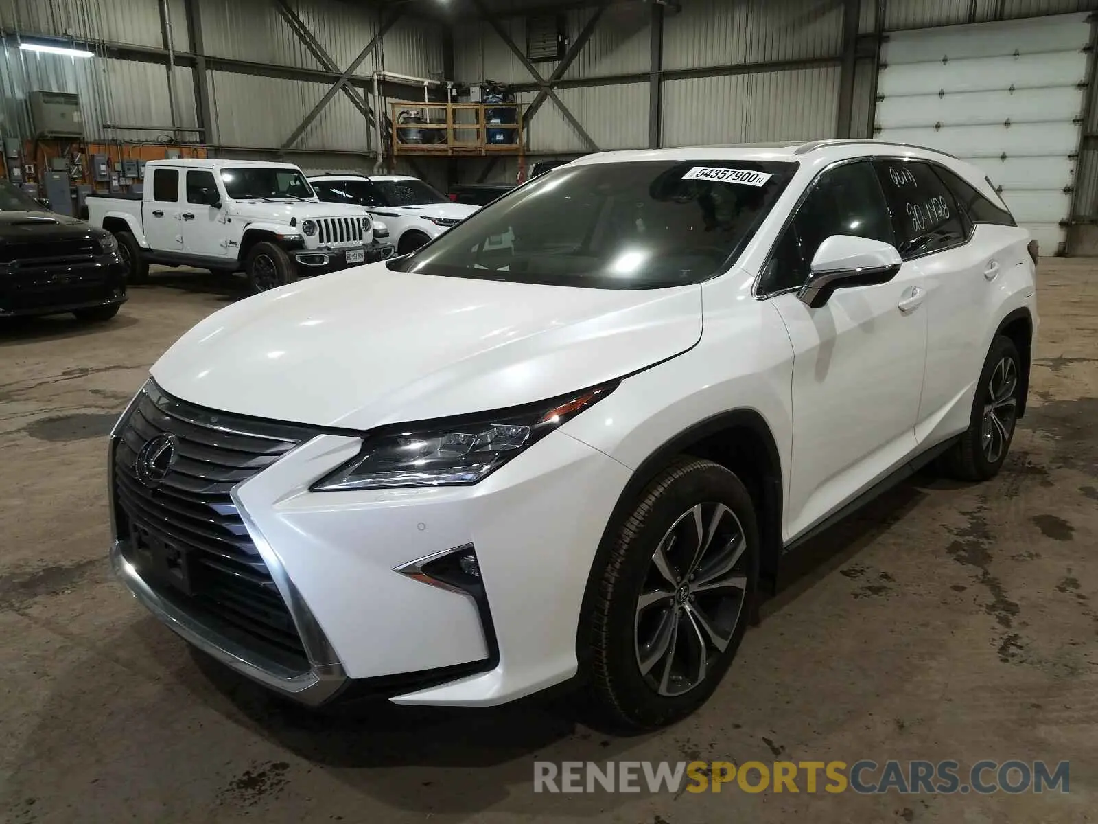 2 Photograph of a damaged car JTJDZKCA4K2016830 LEXUS RX350 2019