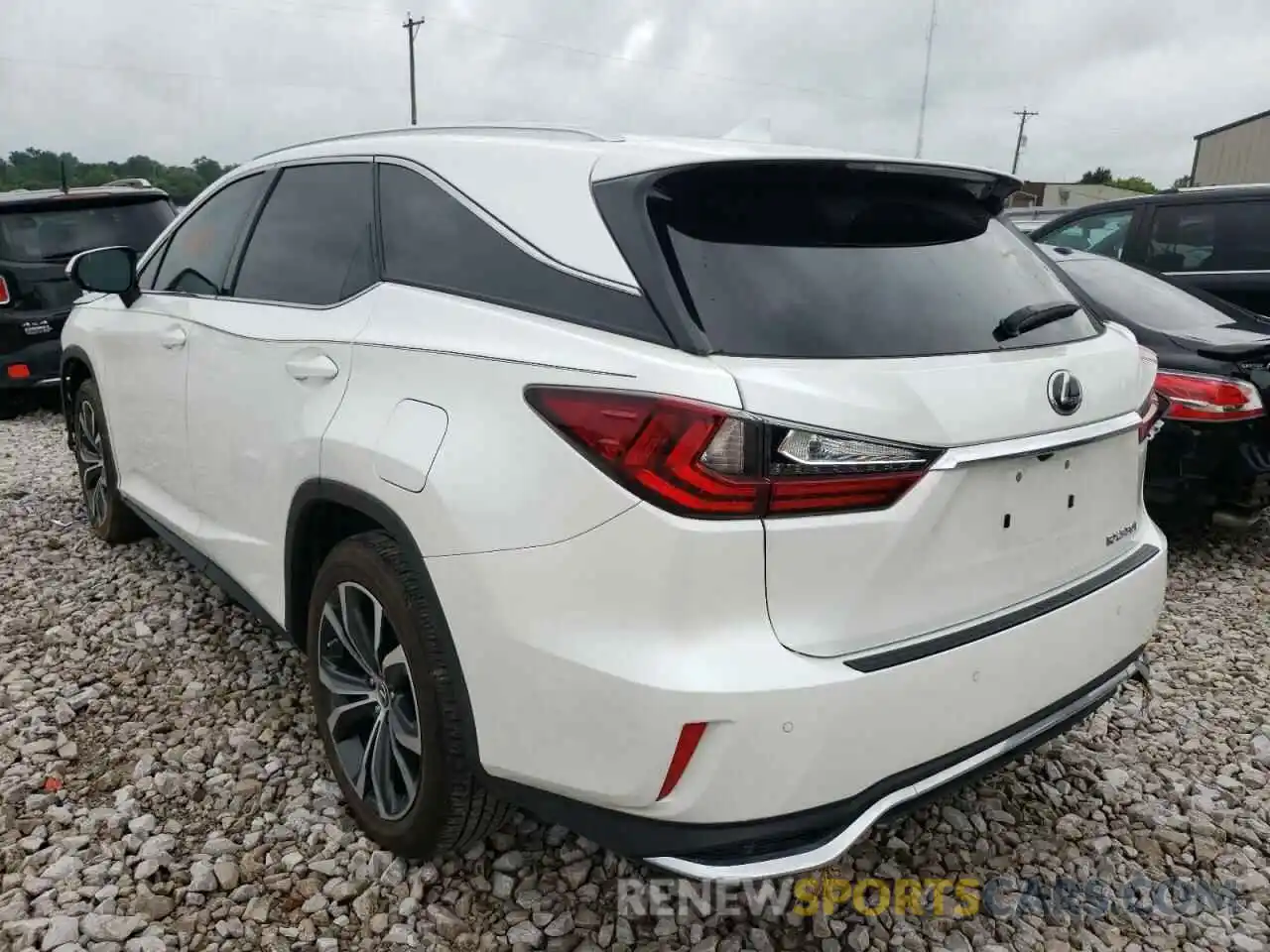 3 Photograph of a damaged car JTJDZKCA5K2020174 LEXUS RX350 2019