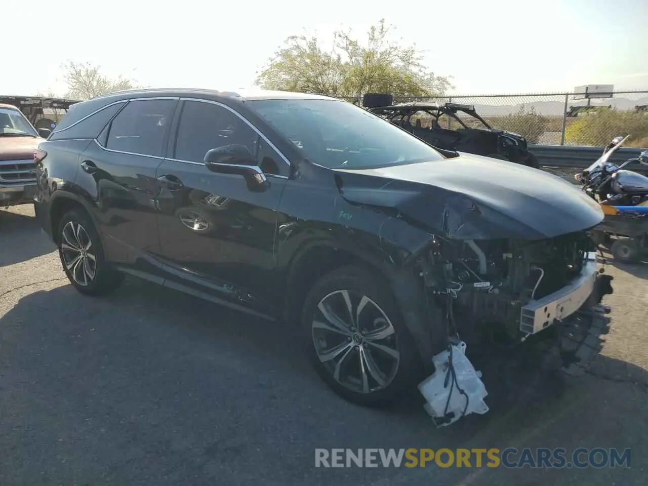 4 Photograph of a damaged car JTJDZKCA6K2018921 LEXUS RX350 2019