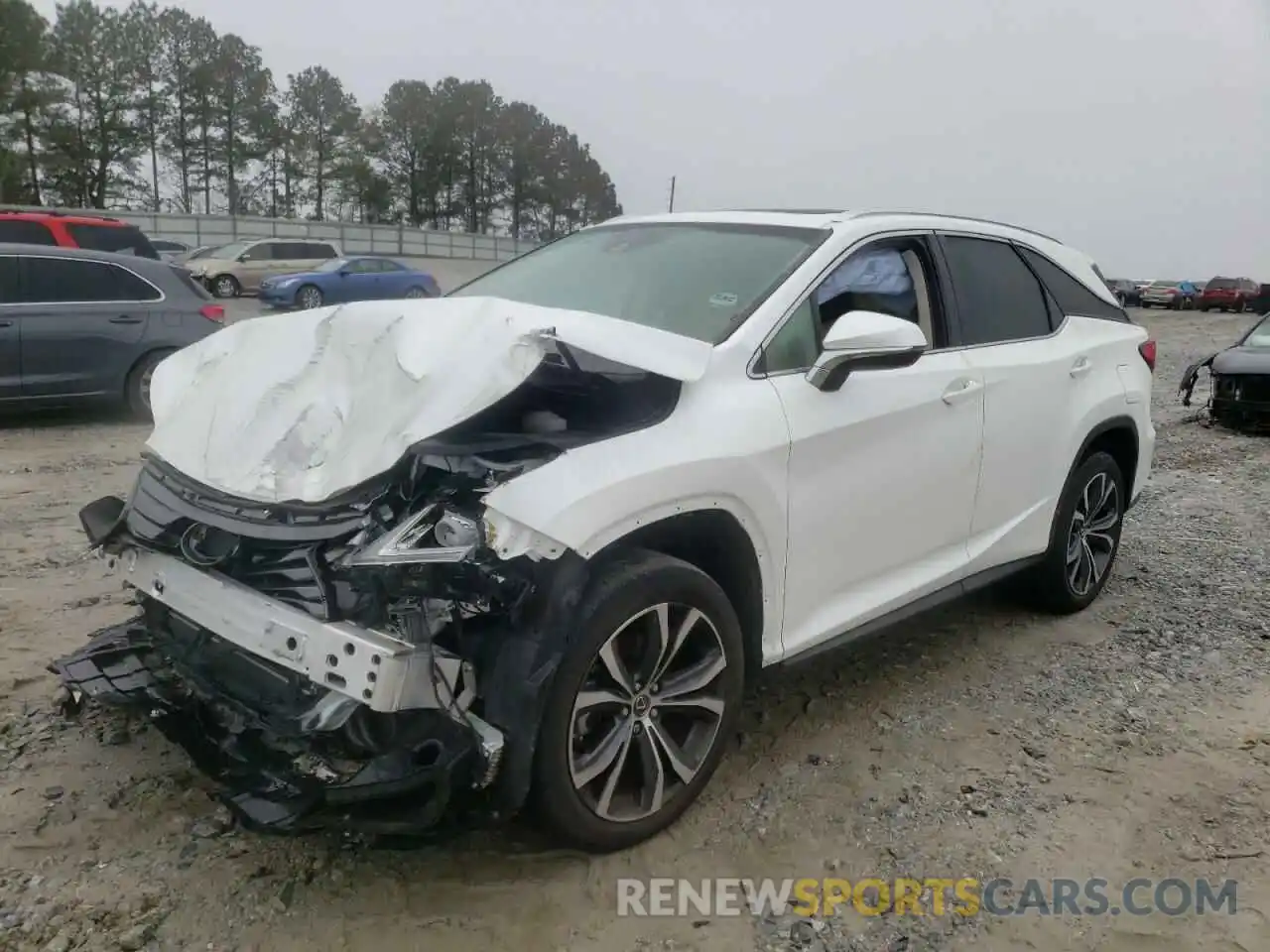 2 Photograph of a damaged car JTJDZKCA7K2017180 LEXUS RX350 2019