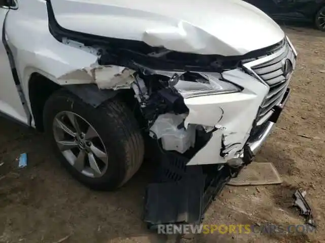 9 Photograph of a damaged car JTJDZKCA7K2019673 LEXUS RX350 2019