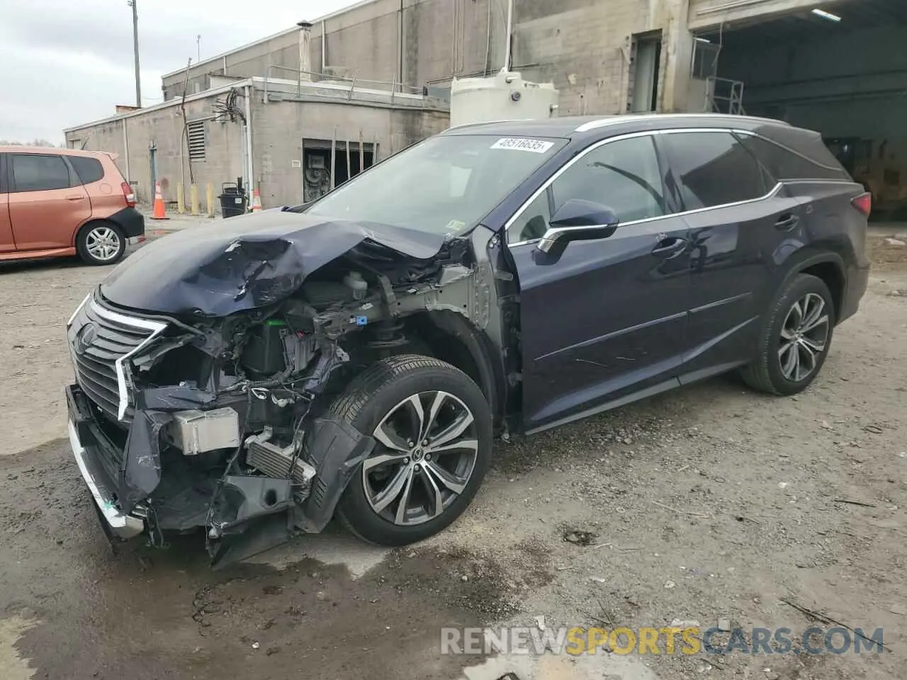 1 Photograph of a damaged car JTJDZKCA8K2016815 LEXUS RX350 2019