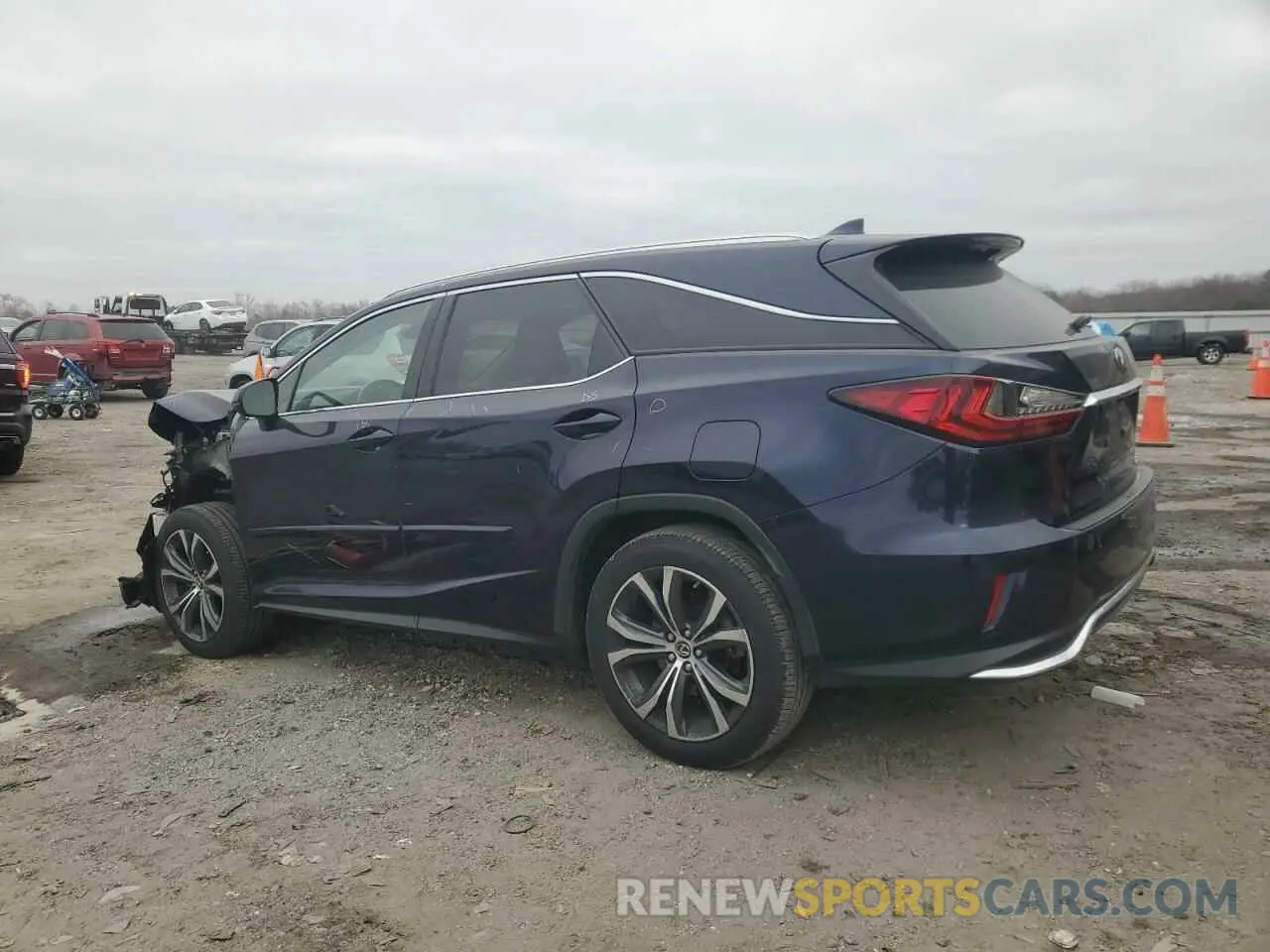 2 Photograph of a damaged car JTJDZKCA8K2016815 LEXUS RX350 2019