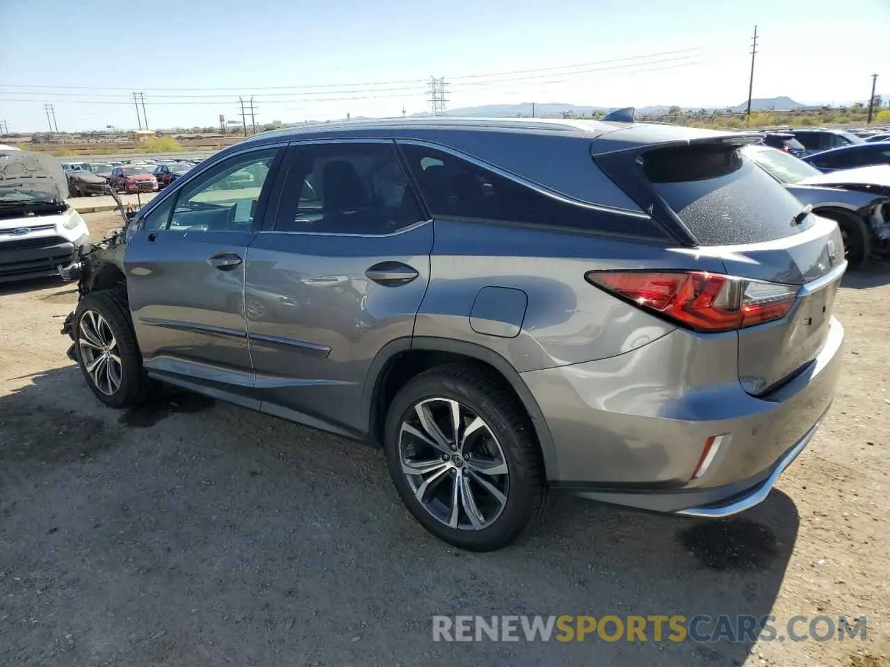 2 Photograph of a damaged car JTJDZKCA8K2018841 LEXUS RX350 2019