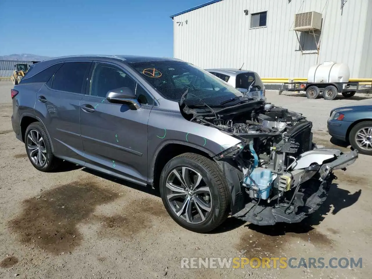 4 Photograph of a damaged car JTJDZKCA8K2018841 LEXUS RX350 2019