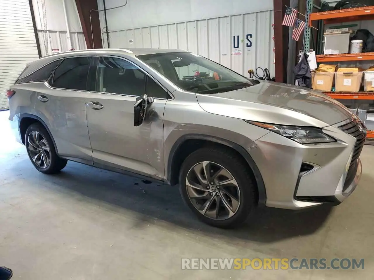 4 Photograph of a damaged car JTJDZKCA9K2018220 LEXUS RX350 2019