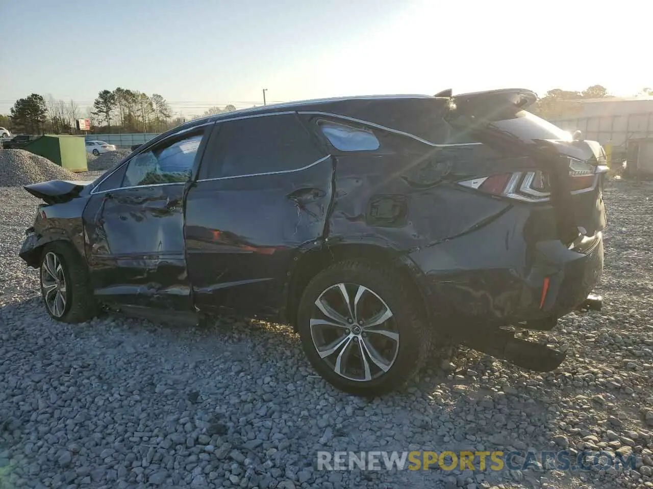 2 Photograph of a damaged car JTJDZKCA9K2019402 LEXUS RX350 2019