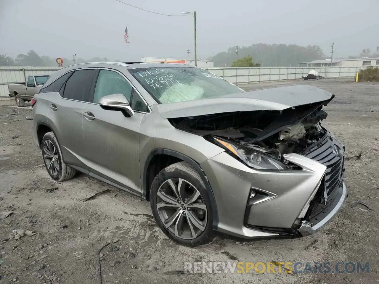 1 Photograph of a damaged car JTJGZKCA0K2009533 LEXUS RX350 2019