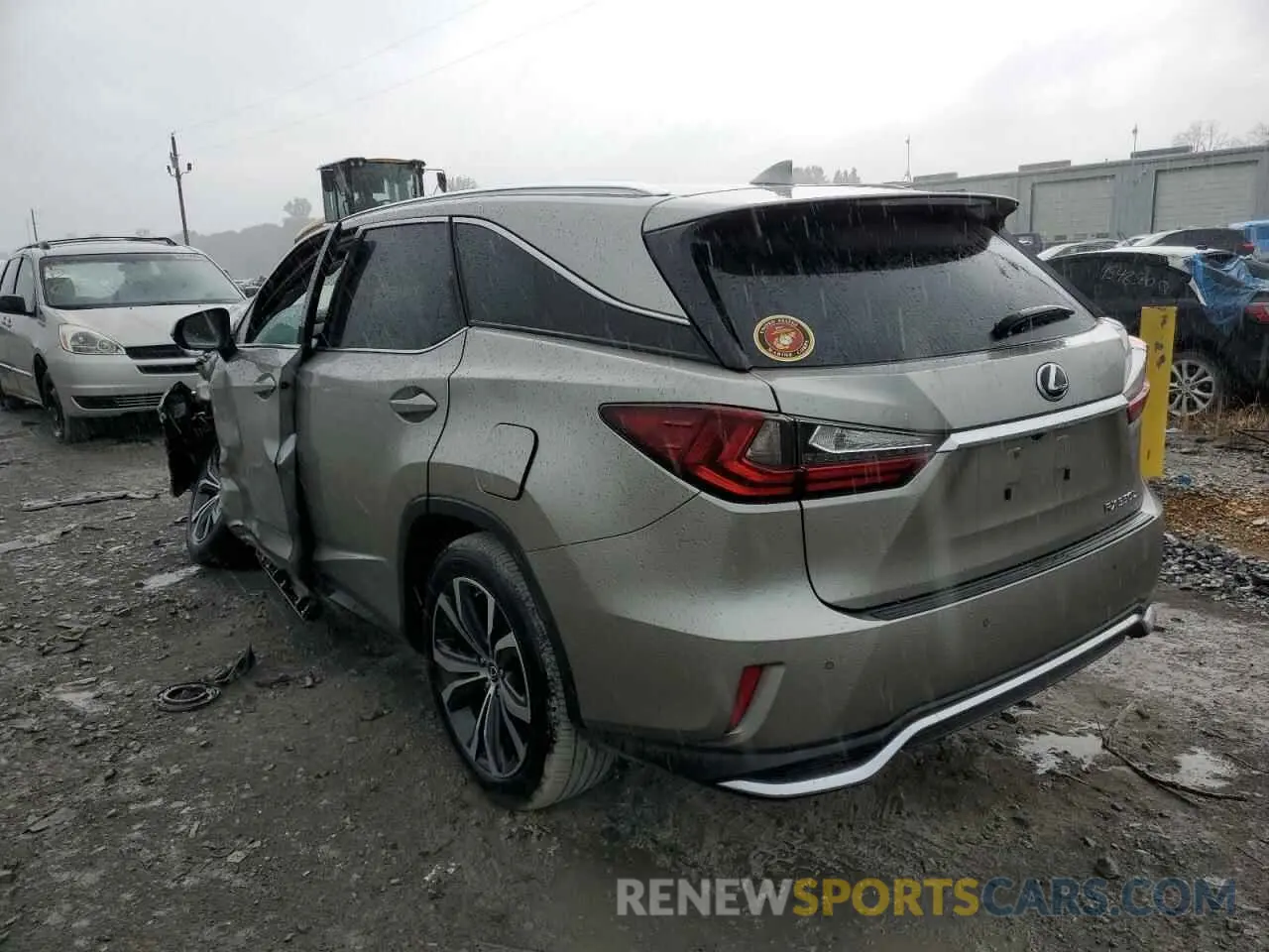 3 Photograph of a damaged car JTJGZKCA0K2009533 LEXUS RX350 2019