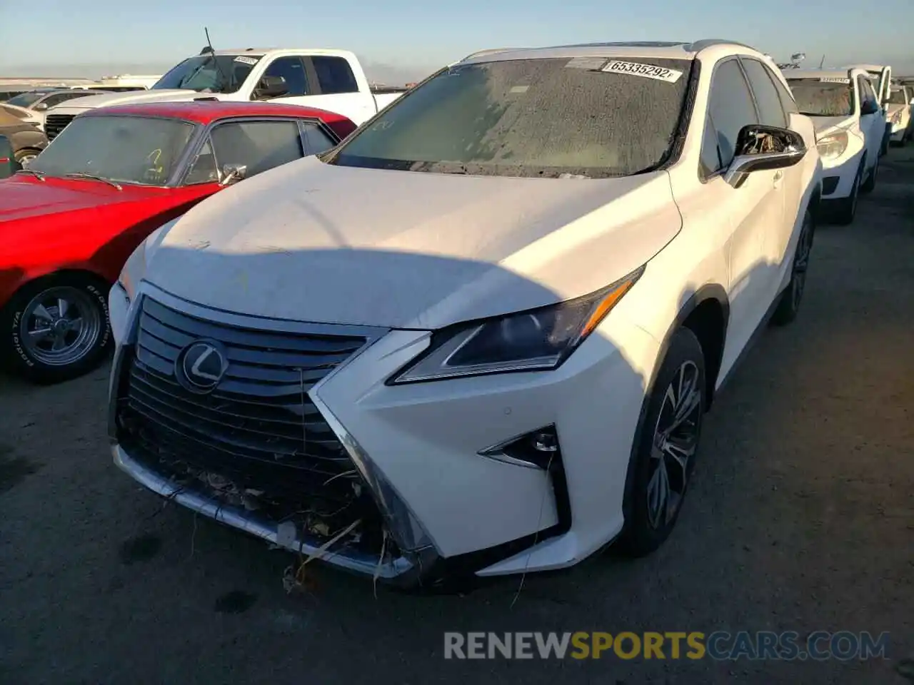 2 Photograph of a damaged car JTJGZKCA0K2013579 LEXUS RX350 2019