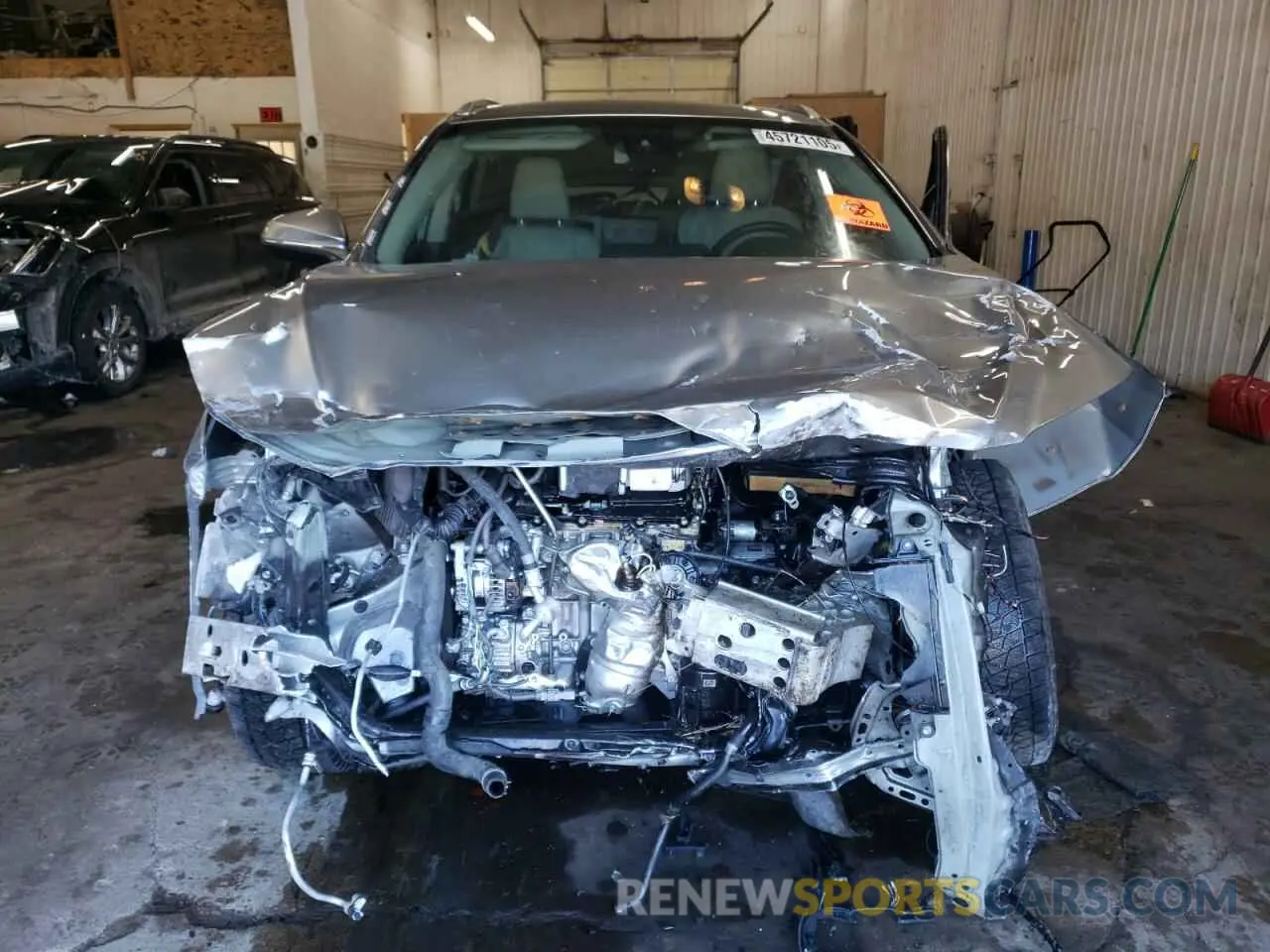 5 Photograph of a damaged car JTJGZKCA0K2013954 LEXUS RX350 2019