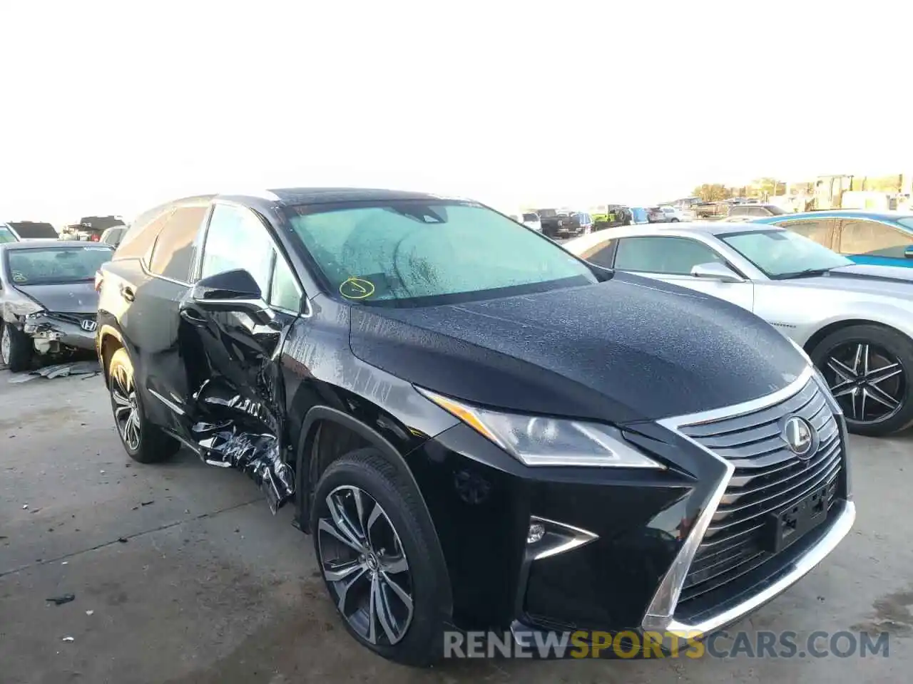 1 Photograph of a damaged car JTJGZKCA1K2009539 LEXUS RX350 2019