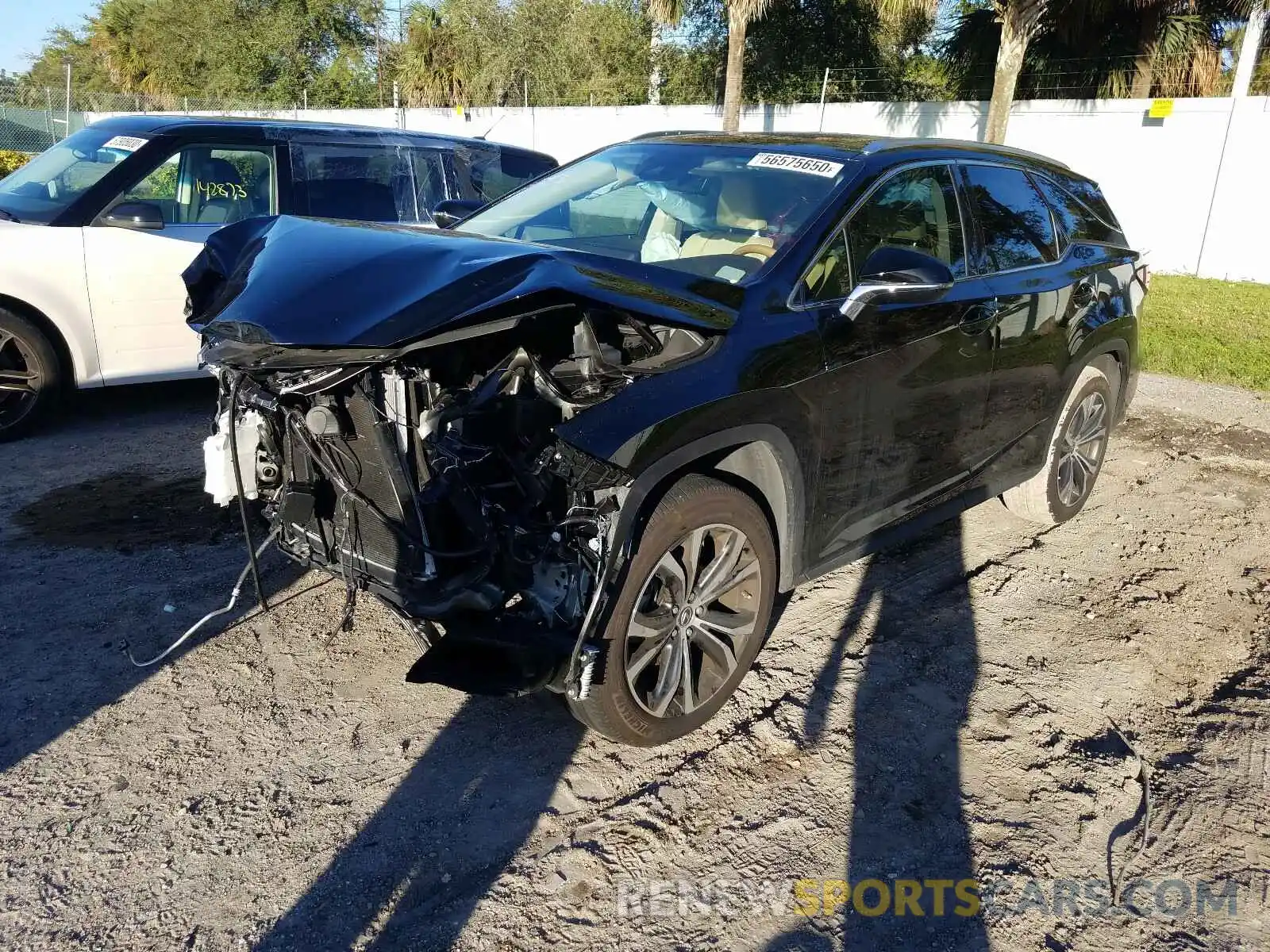 2 Photograph of a damaged car JTJGZKCA2K2010571 LEXUS RX350 2019