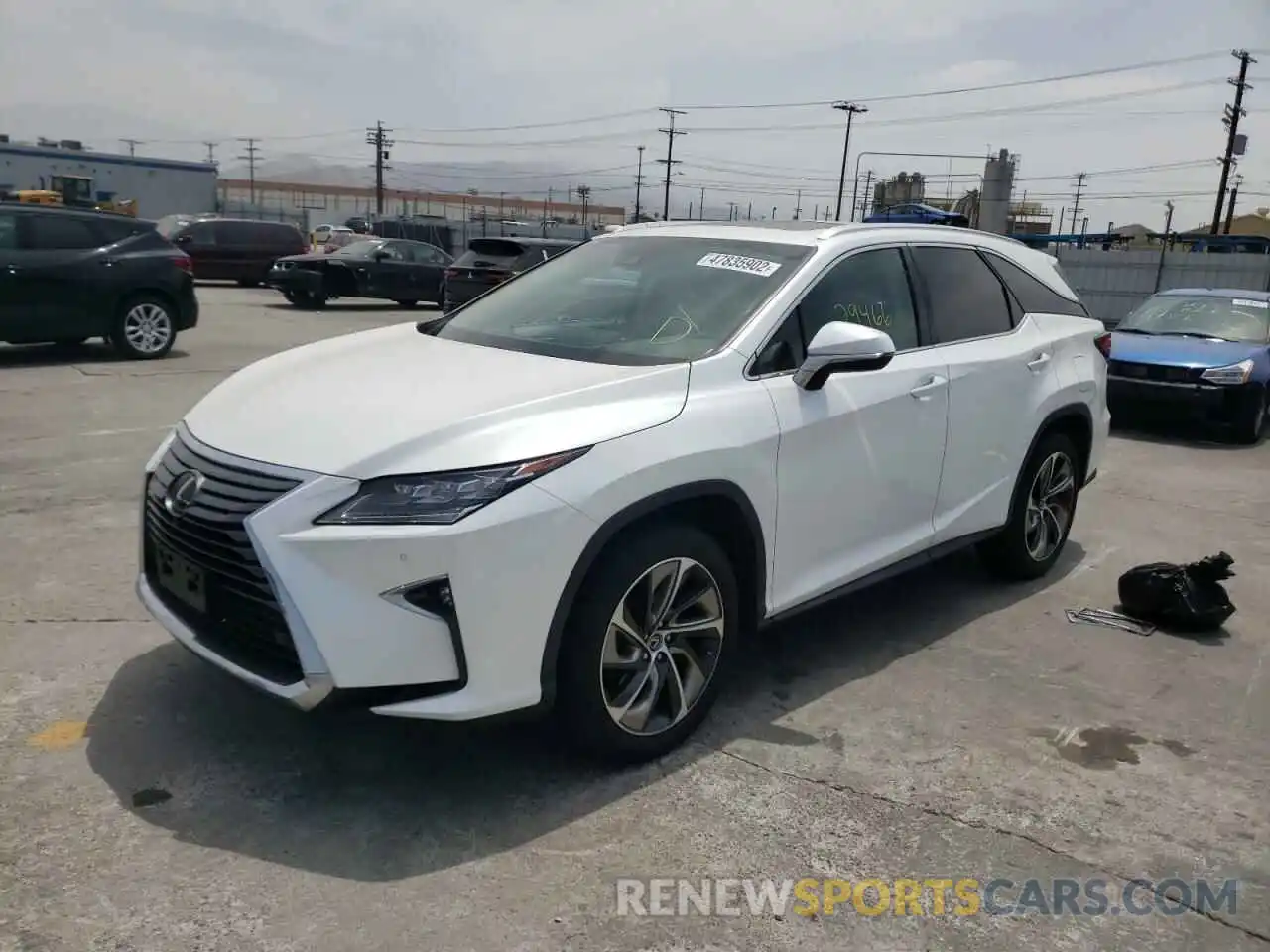 2 Photograph of a damaged car JTJGZKCA5K2013657 LEXUS RX350 2019