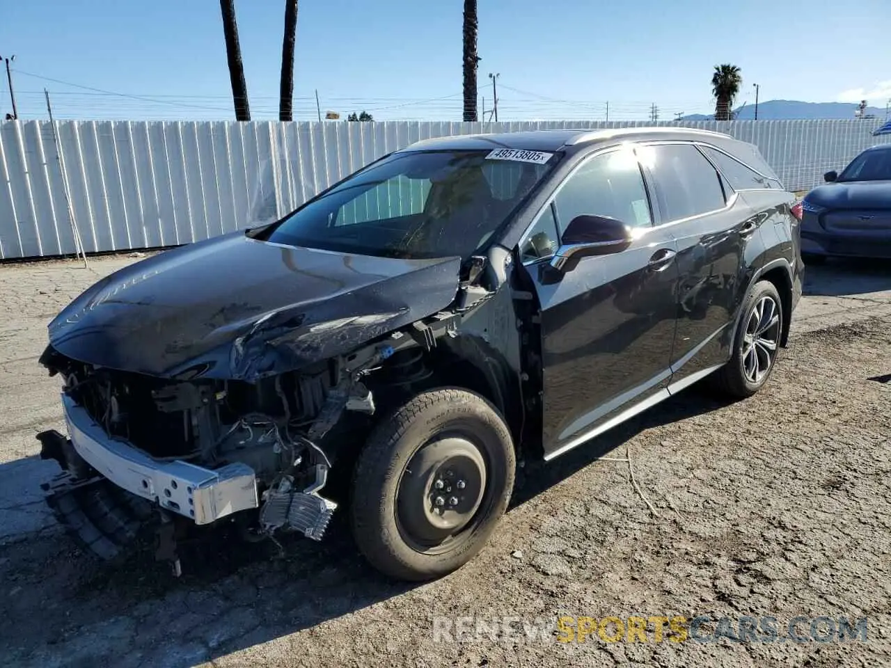 1 Photograph of a damaged car JTJGZKCA6K2013537 LEXUS RX350 2019